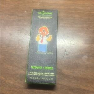 Makeup Revolution “The Simpsons Treehouse of Horror” Lip Kit NWT